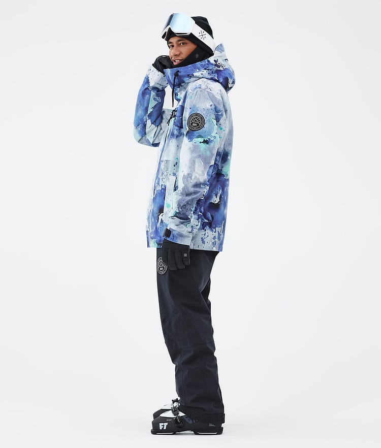 Dope Blizzard Full Zip Skidjacka Herr Spray Blue Green, Bild 3 av 9