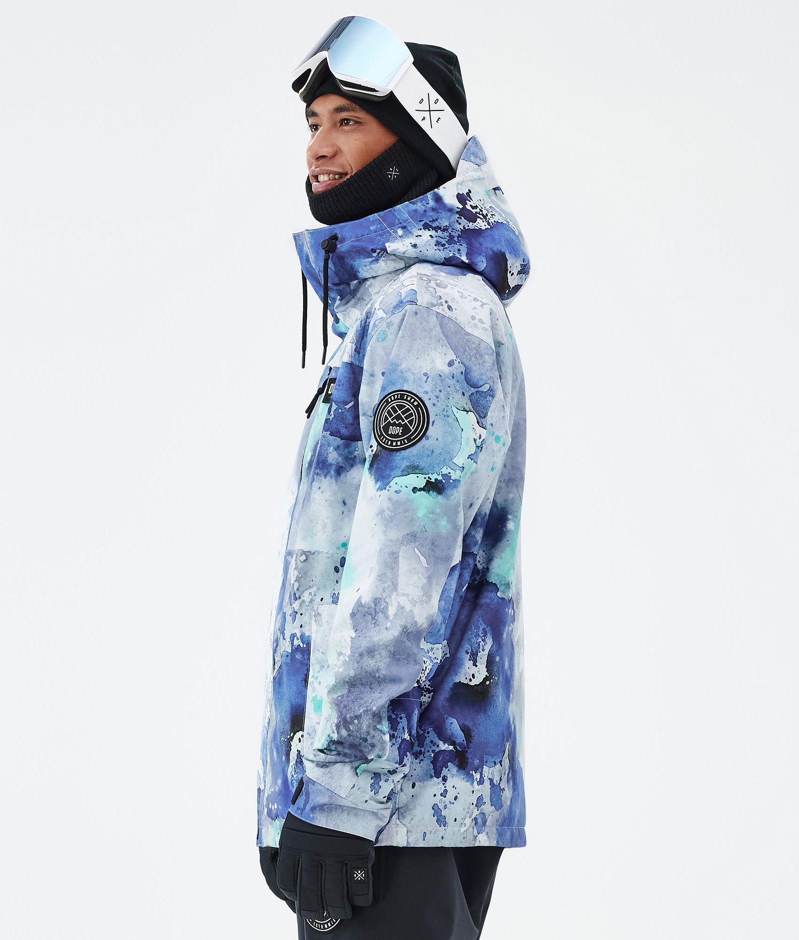 Dope Blizzard Full Zip Skidjacka Herr Spray Blue Green, Bild 5 av 9