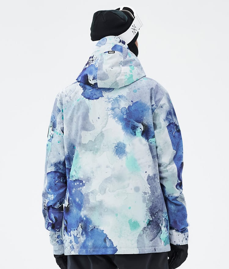 Dope Blizzard Full Zip Snowboardjacka Herr Spray Blue Green, Bild 6 av 9
