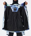 Dope Blizzard Full Zip Snowboardjacka Herr Spray Blue Green, Bild 9 av 9