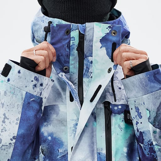 Främre dragkedja med dubbla flikar Huvudproduktbild,