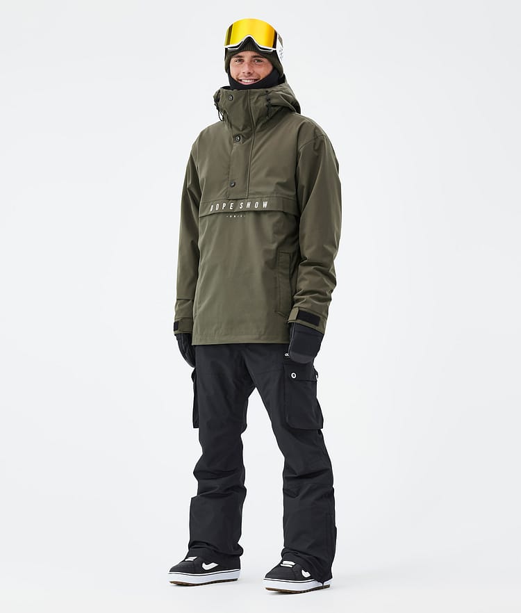 Dope Legacy Snowboardjacka Herr Olive Green, Bild 3 av 8