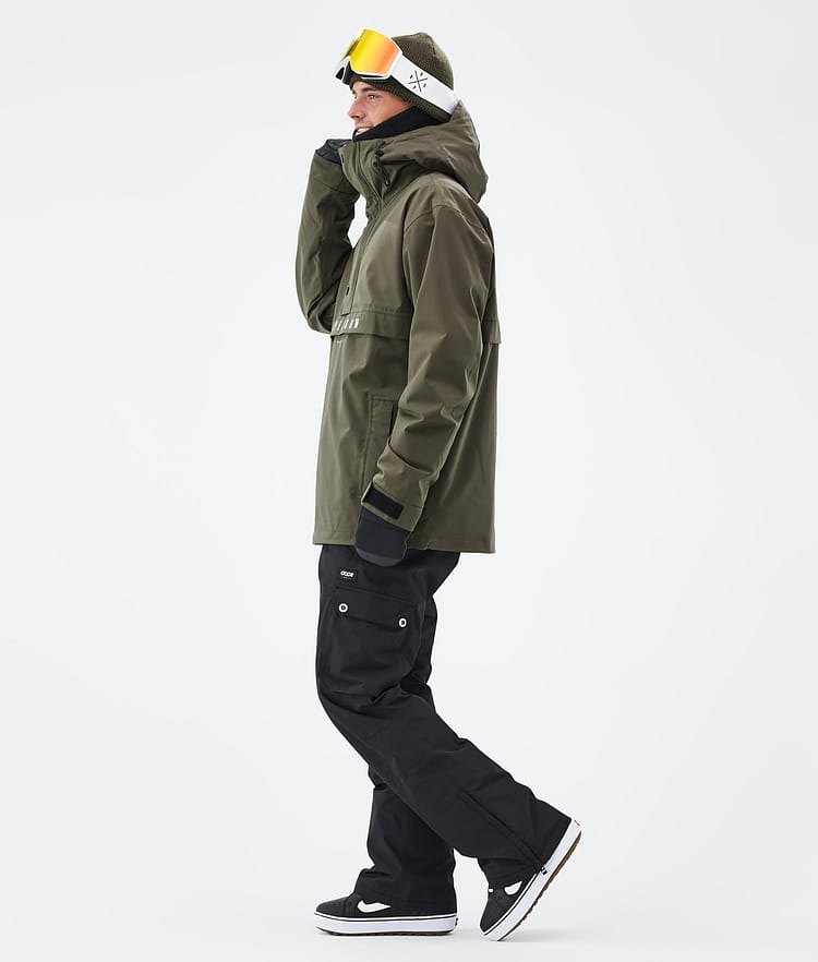 Dope Legacy Snowboardjacka Herr Olive Green, Bild 4 av 8