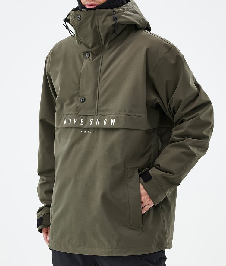 Dope Legacy Snowboardjacka Herr Olive Green, Bild 7 av 8