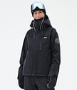 Dope Blizzard W Full Zip 24 Snowboardjacka Dam Black