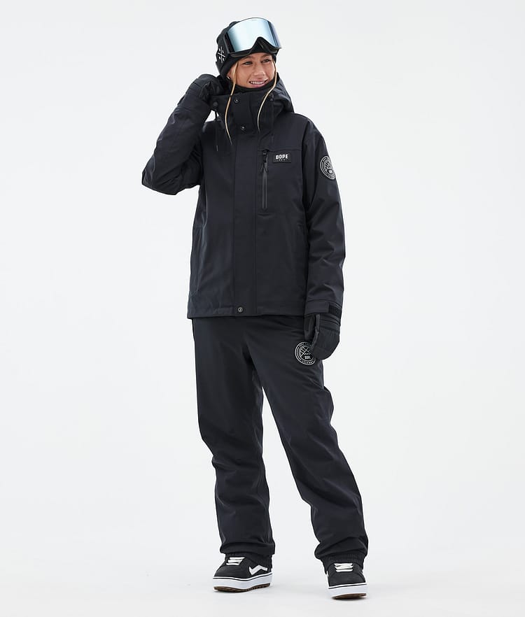Dope Blizzard W Full Zip 24 Snowboardjacka Dam Black Renewed, Bild 3 av 10