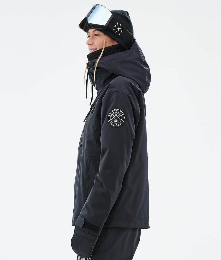 Dope Blizzard W Full Zip 24 Snowboardjacka Dam Black Renewed, Bild 6 av 10