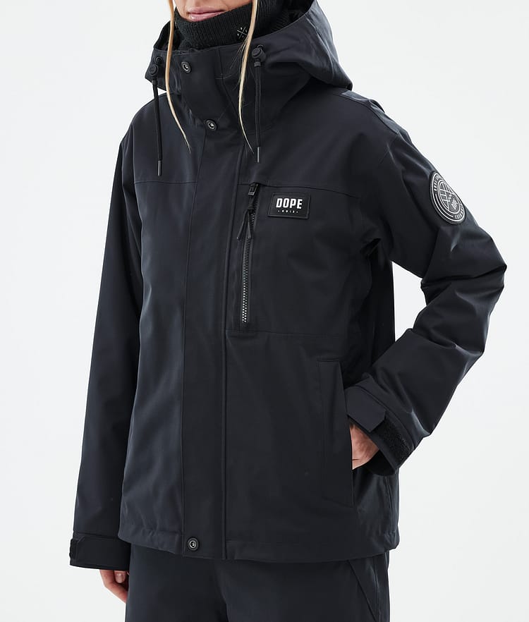 Dope Blizzard W Full Zip 24 Snowboardjacka Dam Black Renewed, Bild 8 av 10