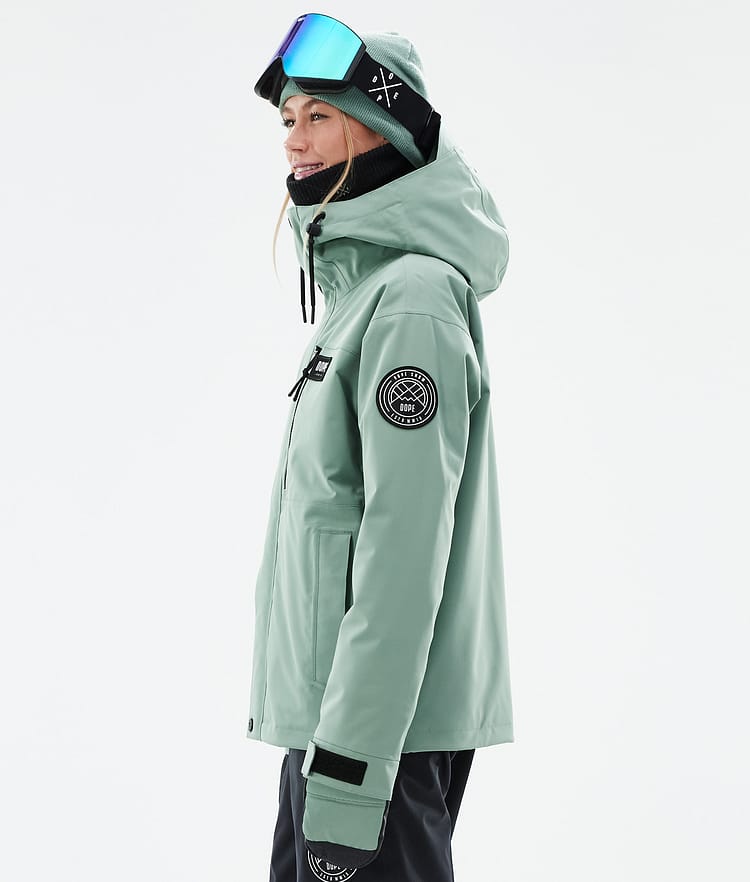 Dope Blizzard W Full Zip 24 Snowboardjacka Dam Faded Green Renewed, Bild 6 av 10