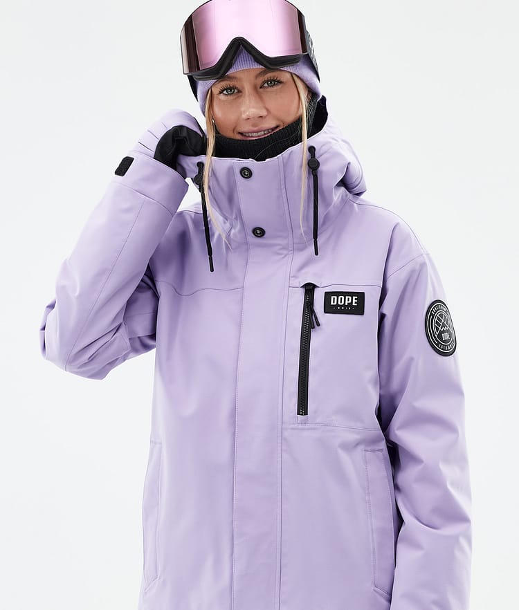 Dope Blizzard W Full Zip 24 Snowboardjacka Dam Faded Violet, Bild 2 av 10