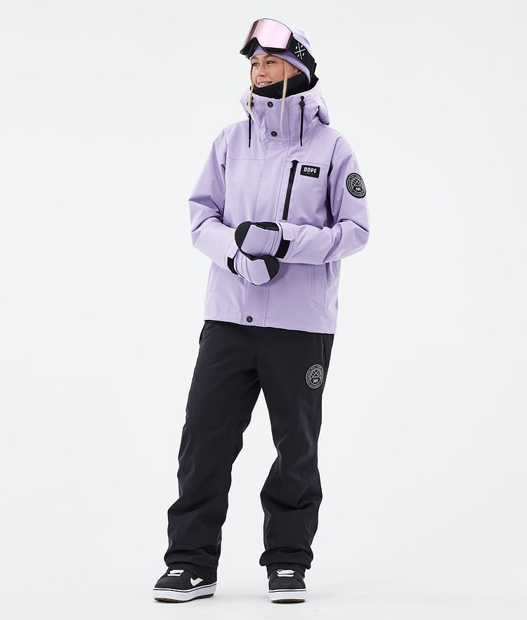Dope Blizzard W Full Zip 24 Snowboardjacka Dam Faded Violet, Bild 3 av 10
