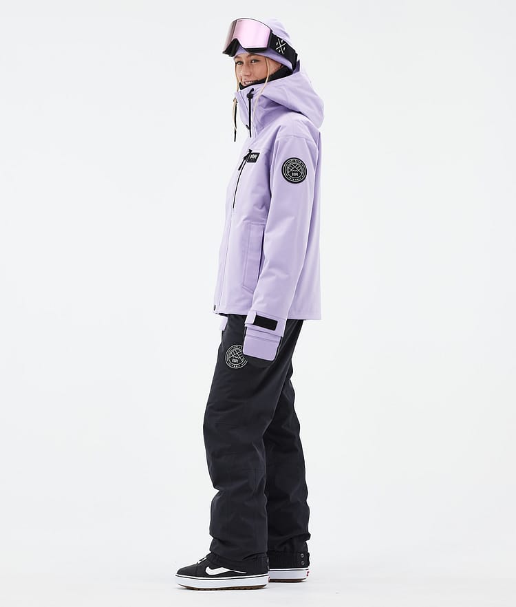 Dope Blizzard W Full Zip 24 Snowboardjacka Dam Faded Violet, Bild 4 av 10