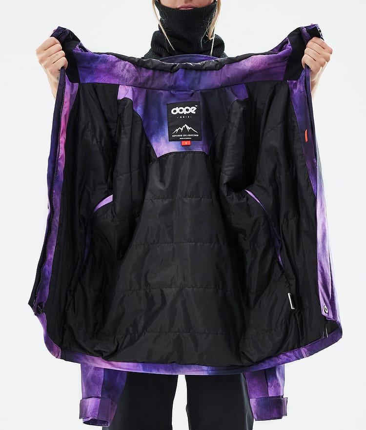 Dope Blizzard W Full Zip Snowboardjacka Dam Dusk, Bild 9 av 9