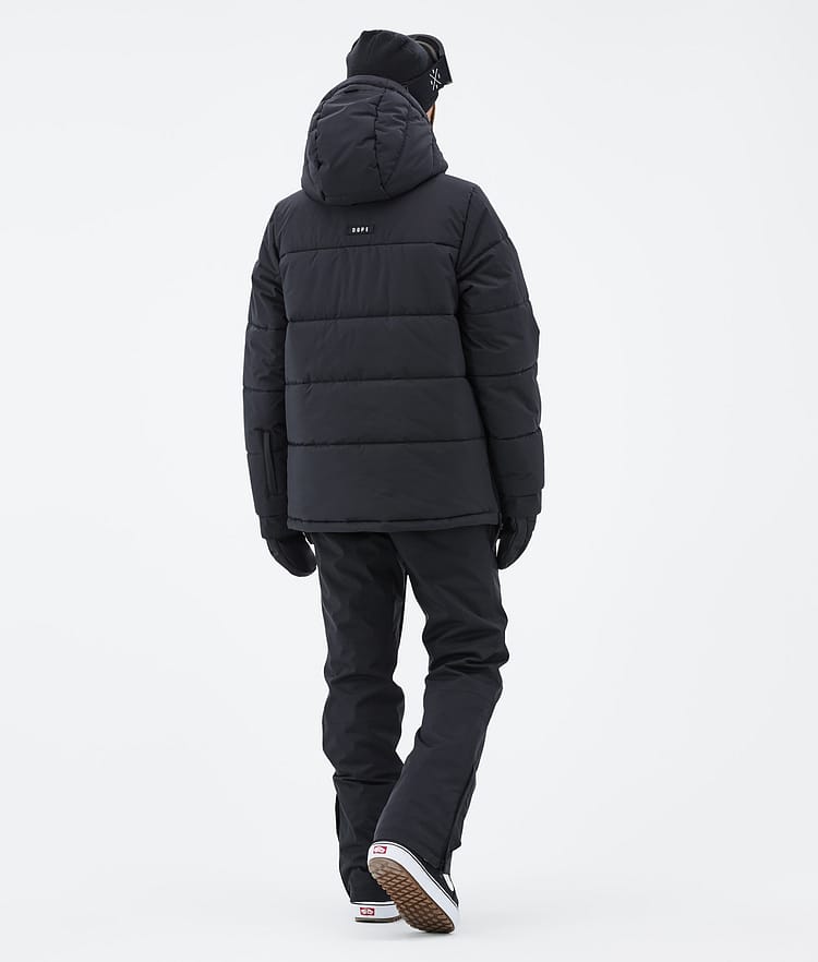 Dope Puffer W Snowboardjacka Dam Black Renewed, Bild 4 av 8