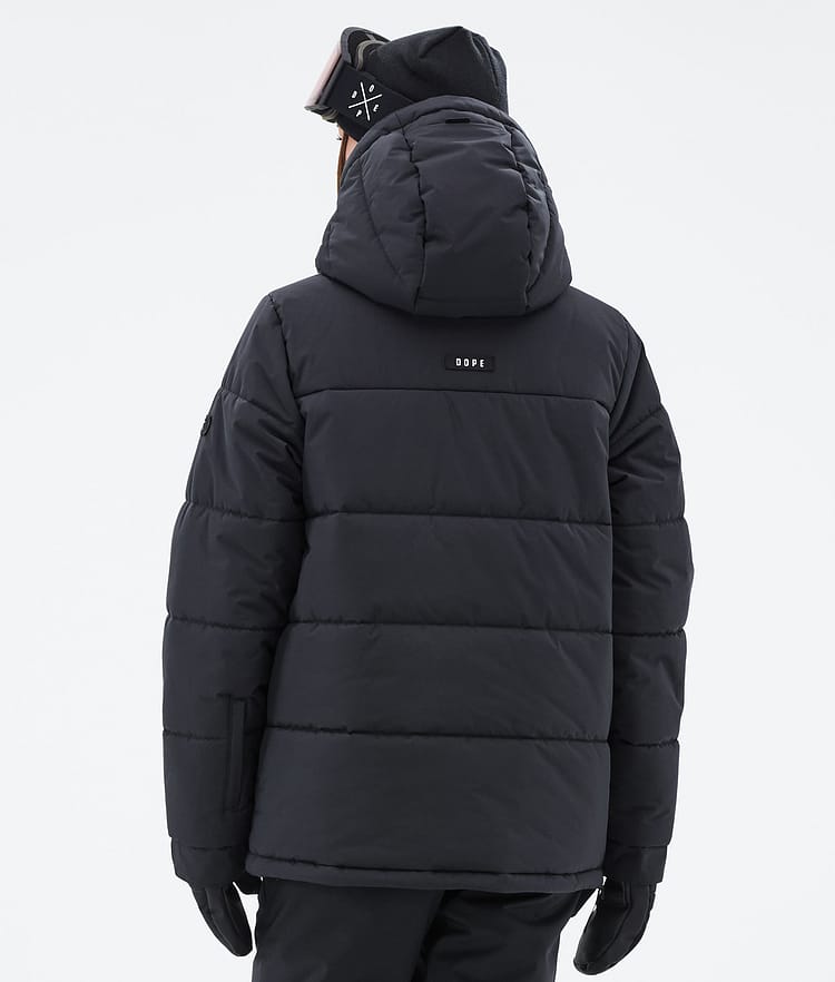 Dope Puffer W Snowboardjacka Dam Black Renewed, Bild 6 av 8