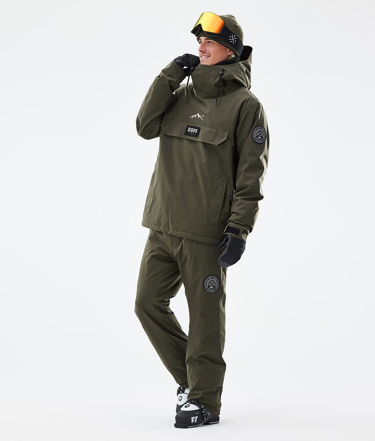 Dope Blizzard 2024 Skidbyxa Herr Olive Green, Bild 2 av 5