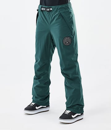 Dope Blizzard W 2024 Snowboardbyxa Dam Bottle Green