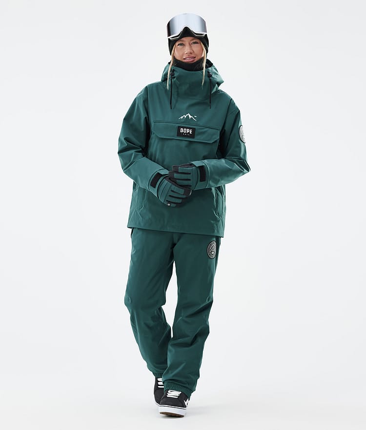 Dope Blizzard W Snowboardbyxa Dam Bottle Green, Bild 2 av 5