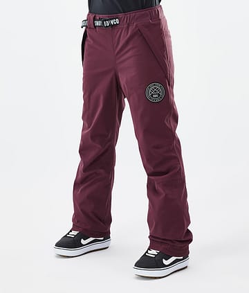 Dope Blizzard W 2024 Snowboardbyxa Dam Burgundy