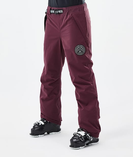 Dope Blizzard W 2024 Skidbyxa Dam Burgundy