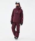 Dope Blizzard W Snowboardbyxa Dam Burgundy, Bild 2 av 5