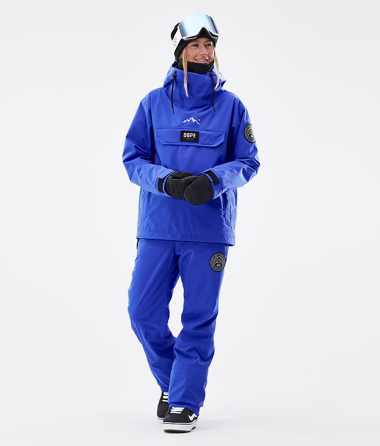 Dope Blizzard W Snowboardbyxa Dam Cobalt Blue