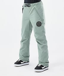 Dope Blizzard W 2024 Snowboardbyxa Dam Faded Green