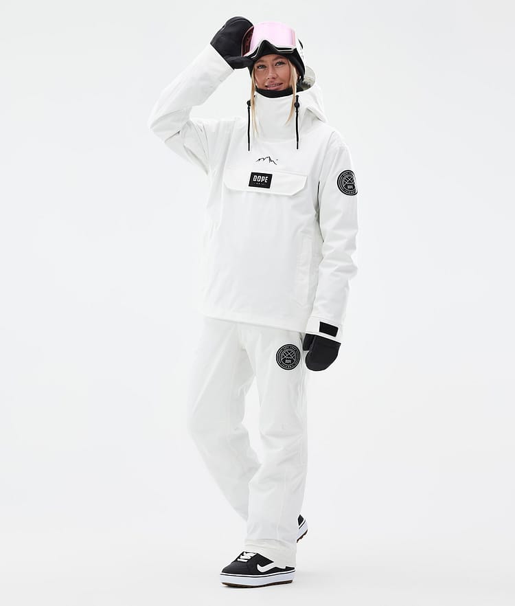Dope Blizzard W Snowboardbyxa Dam Old White Renewed, Bild 2 av 5