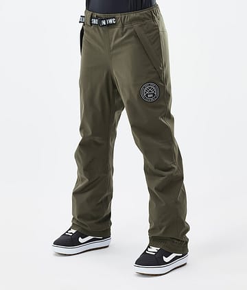 Dope Blizzard W 2024 Snowboardbyxa Dam Olive Green