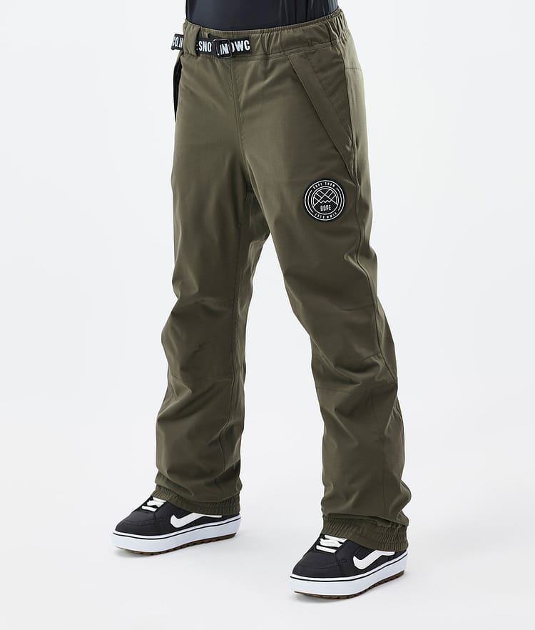 Dope Blizzard W 2024 Snowboardbyxa Dam Olive Green, Bild 1 av 5