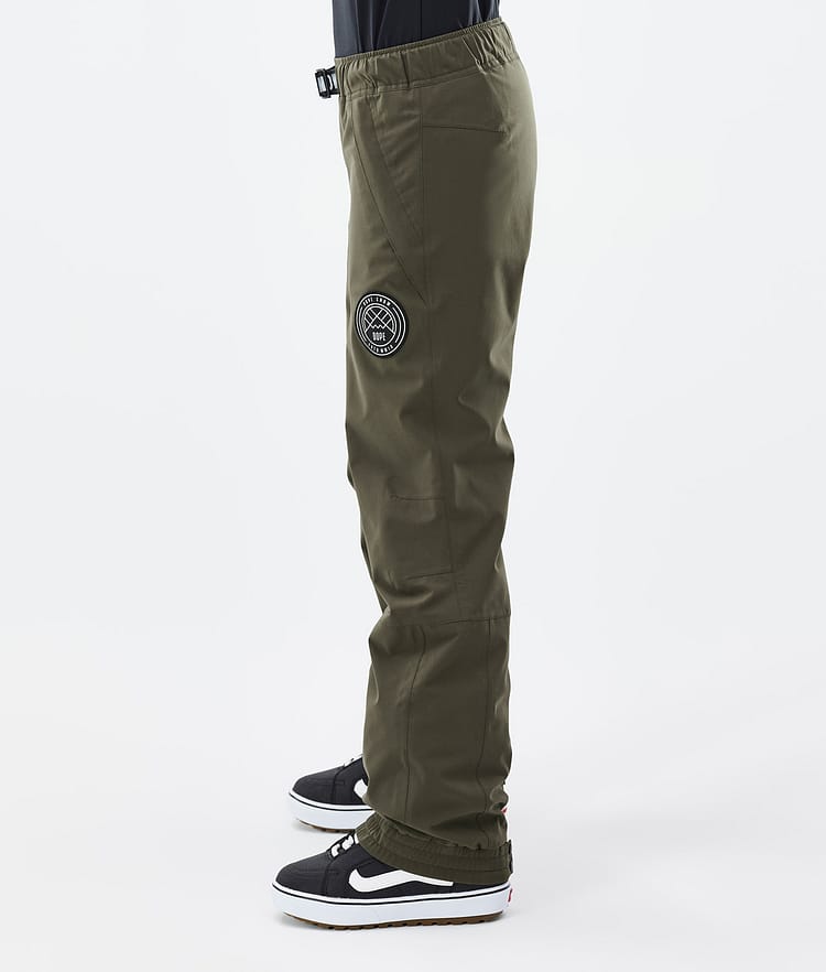 Dope Blizzard W 2024 Snowboardbyxa Dam Olive Green, Bild 3 av 5