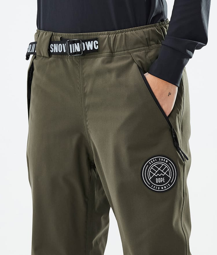 Dope Blizzard W 2024 Snowboardbyxa Dam Olive Green, Bild 5 av 5