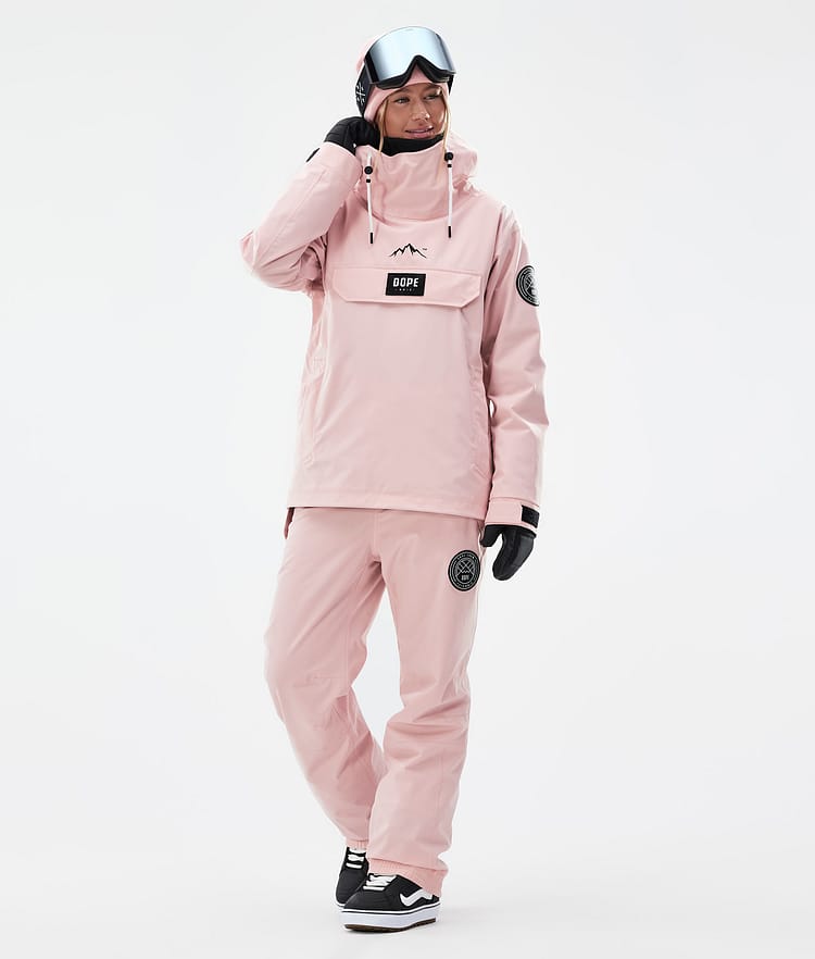 Dope Blizzard W 23 Snowboardbyxa Dam Soft Pink, Bild 2 av 5
