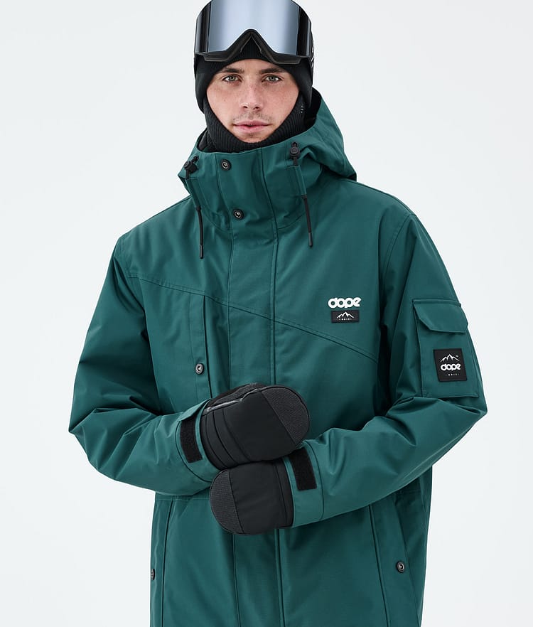 Dope Adept Snowboardjacka Herr Bottle Green Renewed, Bild 2 av 10