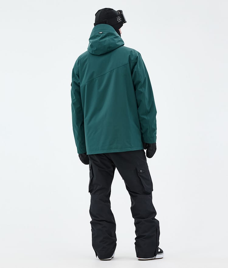 Dope Adept Snowboardjacka Herr Bottle Green Renewed, Bild 5 av 10