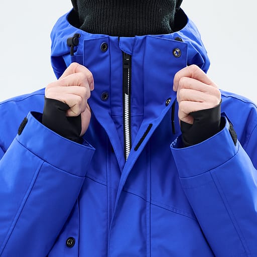 Främre dragkedja med dubbla flikar Huvudproduktbild,