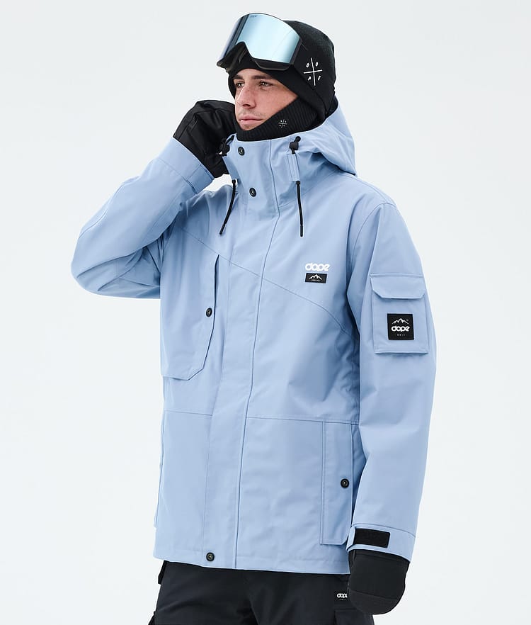 Dope Adept Snowboardjacka Herr Light Blue Renewed, Bild 1 av 10