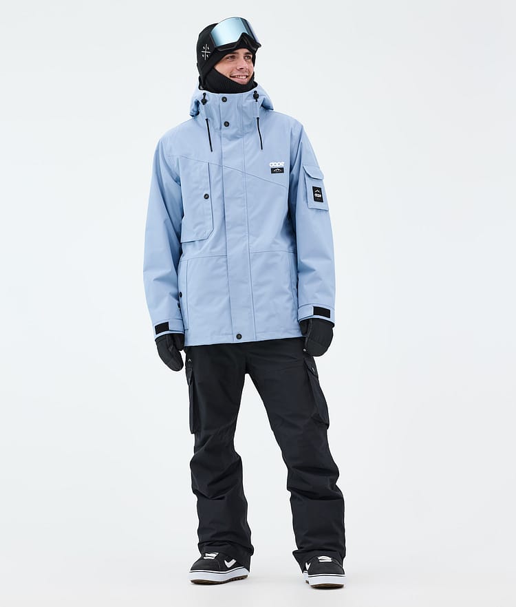 Dope Adept Snowboardjacka Herr Light Blue Renewed, Bild 3 av 10