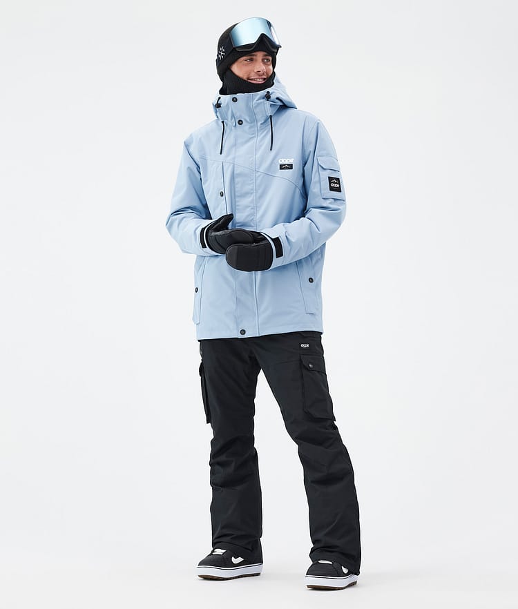 Dope Adept Snowboardjacka Herr Light Blue