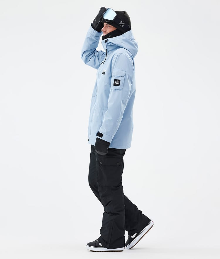 Dope Adept Snowboardjacka Herr Light Blue