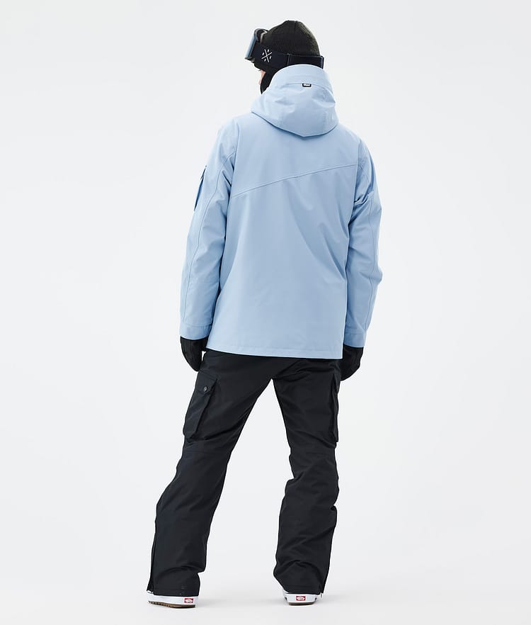 Dope Adept Snowboardjacka Herr Light Blue