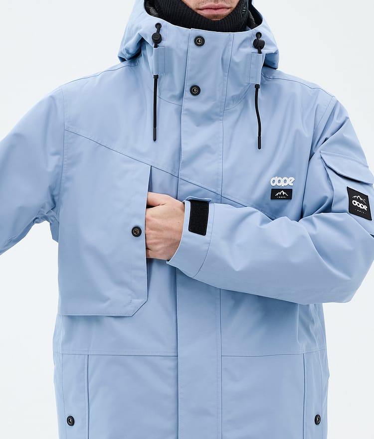 Dope Adept Snowboardjacka Herr Light Blue Renewed, Bild 9 av 10