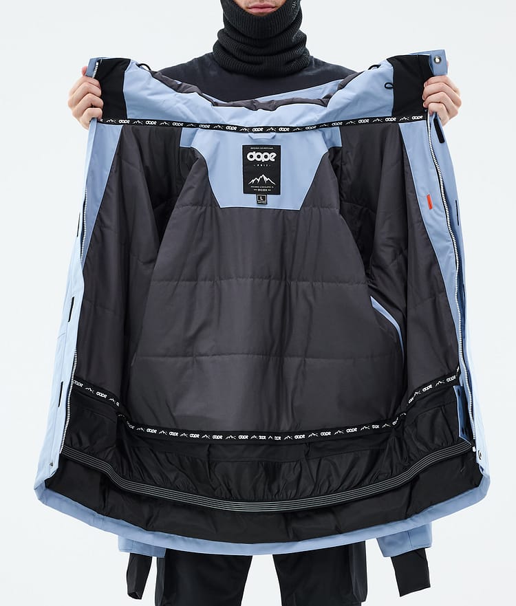 Dope Adept Snowboardjacka Herr Light Blue Renewed, Bild 10 av 10