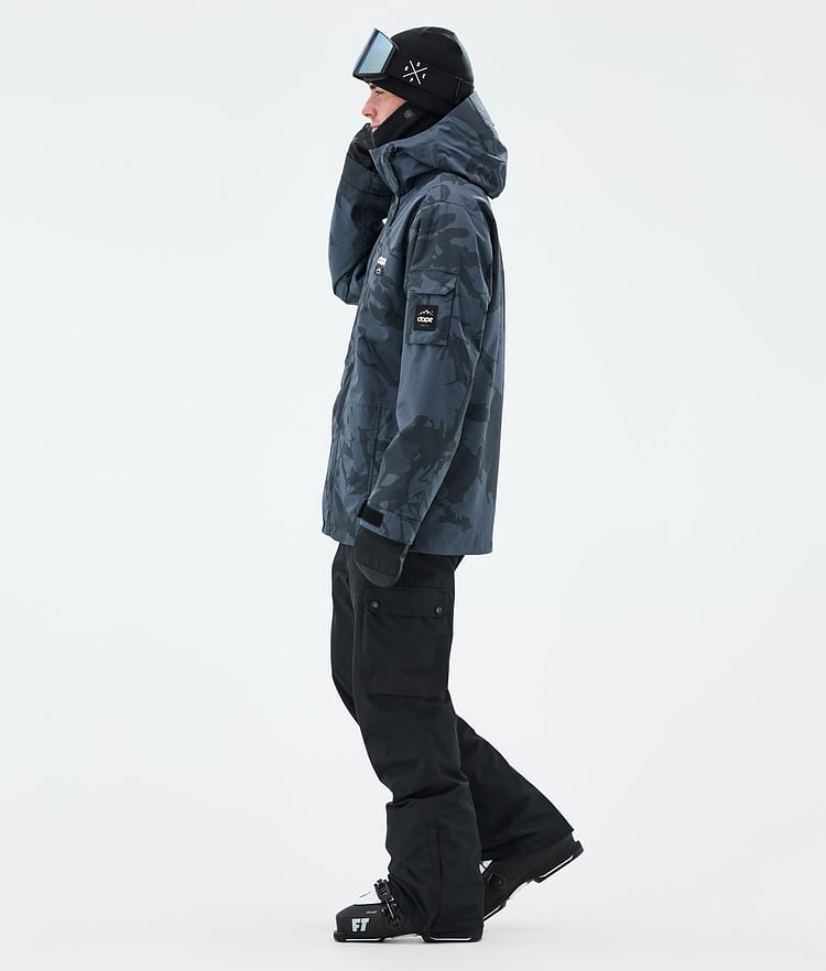 Dope Adept Skidjacka Herr Metal Blue Camo, Bild 4 av 10
