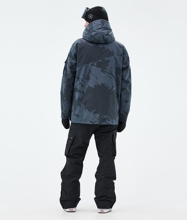 Dope Adept Snowboardjacka Herr Metal Blue Camo, Bild 4 av 9