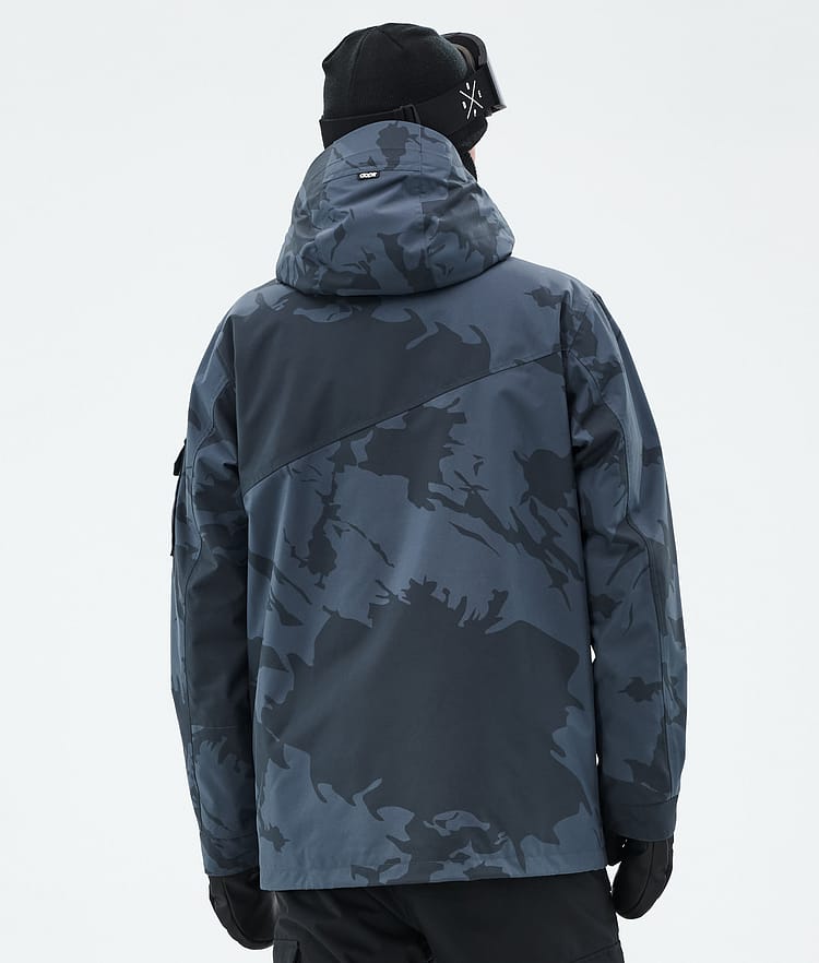Dope Adept Skidjacka Herr Metal Blue Camo, Bild 7 av 10