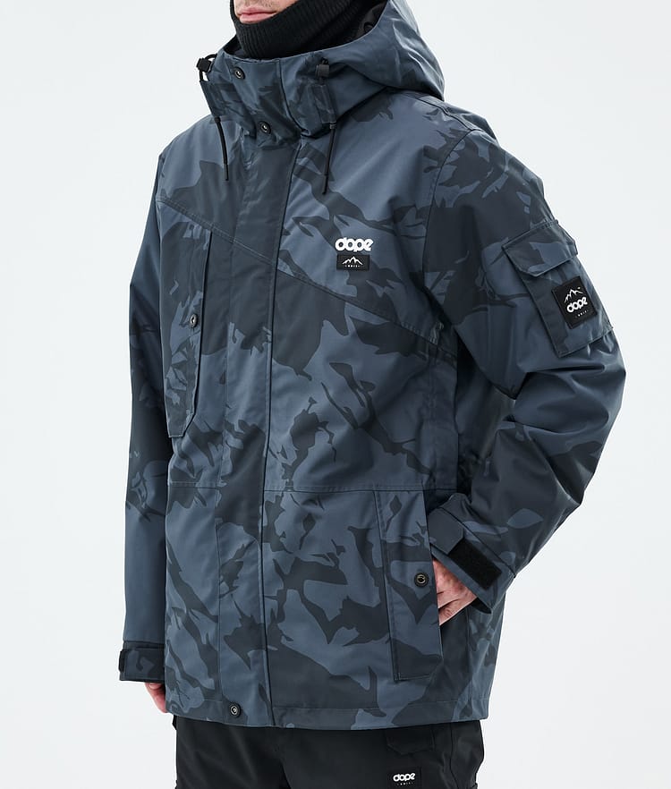 Dope Adept Skidjacka Herr Metal Blue Camo, Bild 8 av 10