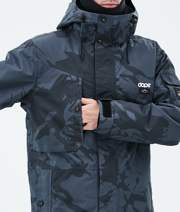 Dope Adept Skidjacka Herr Metal Blue Camo, Bild 9 av 10