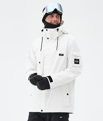 Dope Adept Snowboardjacka Old White