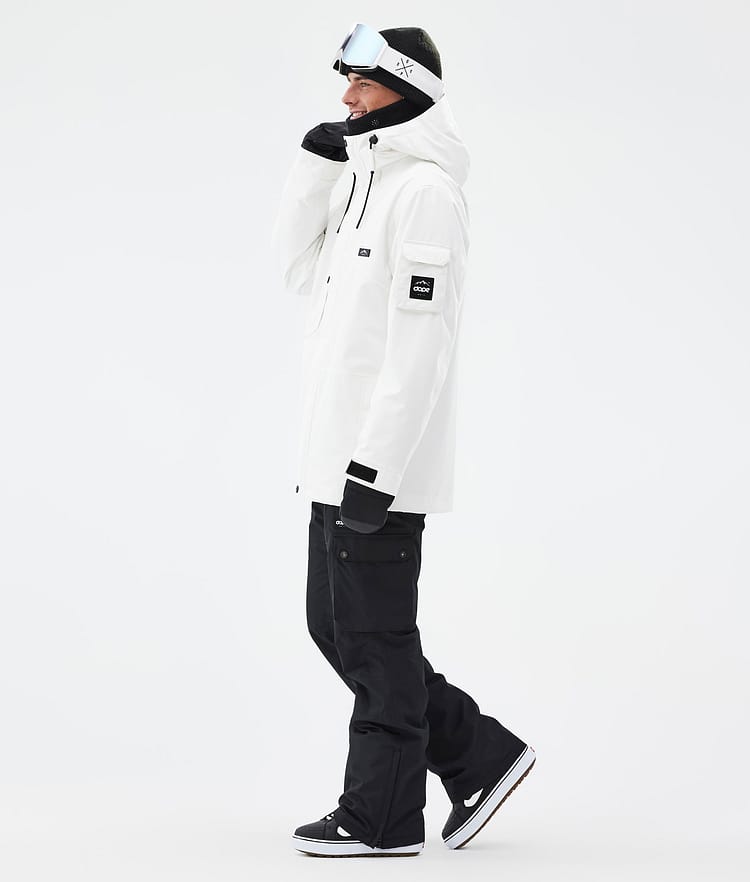 Dope Adept Snowboardjacka Herr Old White Renewed, Bild 3 av 9